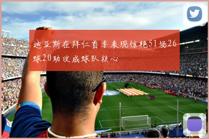 迪亚斯在拜仁首季表现惊艳51场26球20助攻成球队核心